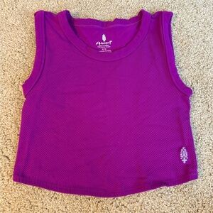 Vibrant Purple Women's Crop Top